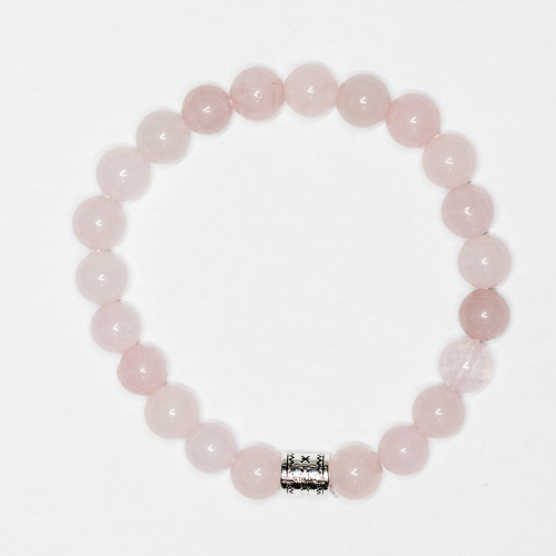 Rosenquarz Armband 8 mm